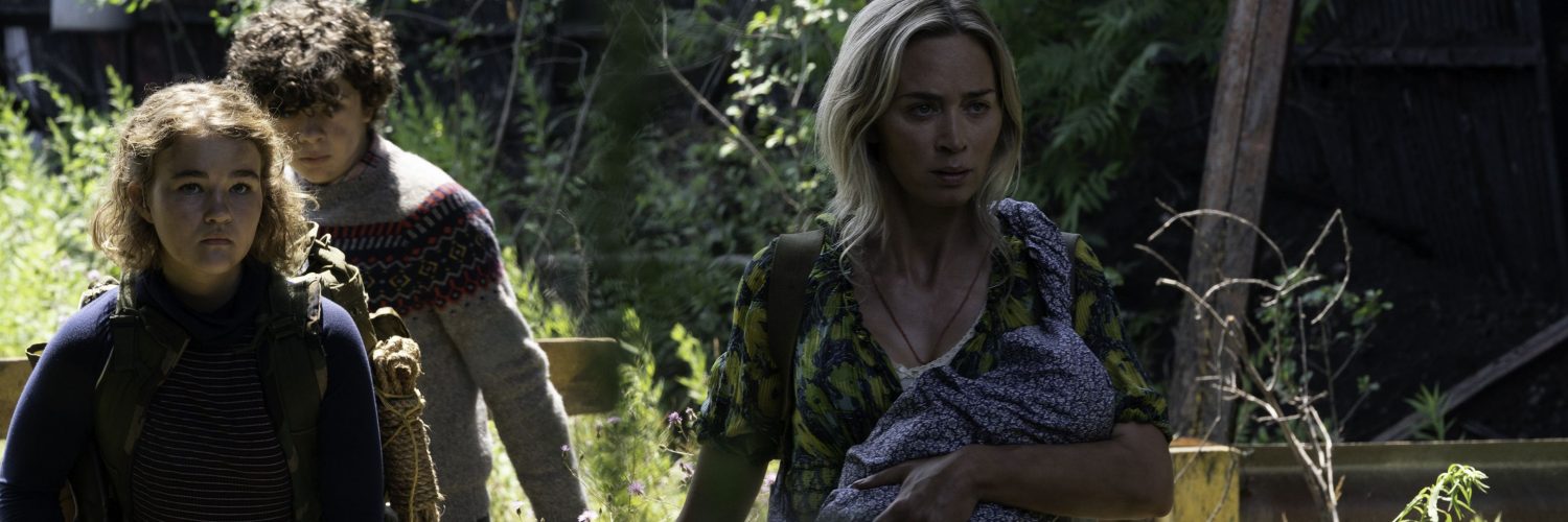 A Quiet Place Part II winactie - het gezin Abbott uitsnede