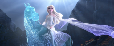 Frozen II blu-ray/dvd winactie - Elsa en de watergeest uitsnede