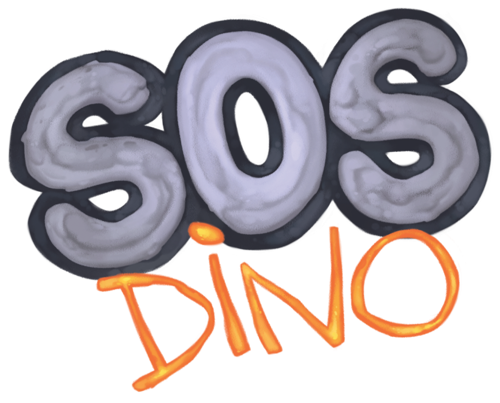 SOS Dino - logo