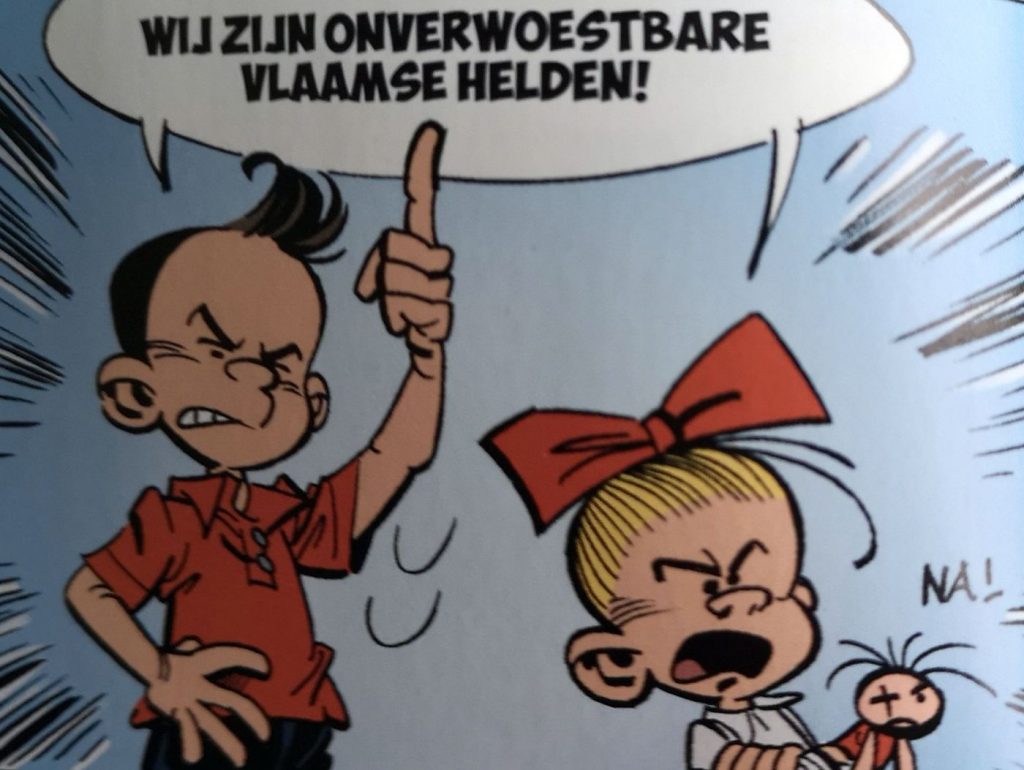 Suske en Wiske: De Kwakkelende Kwakzalver - Vlaamse helden