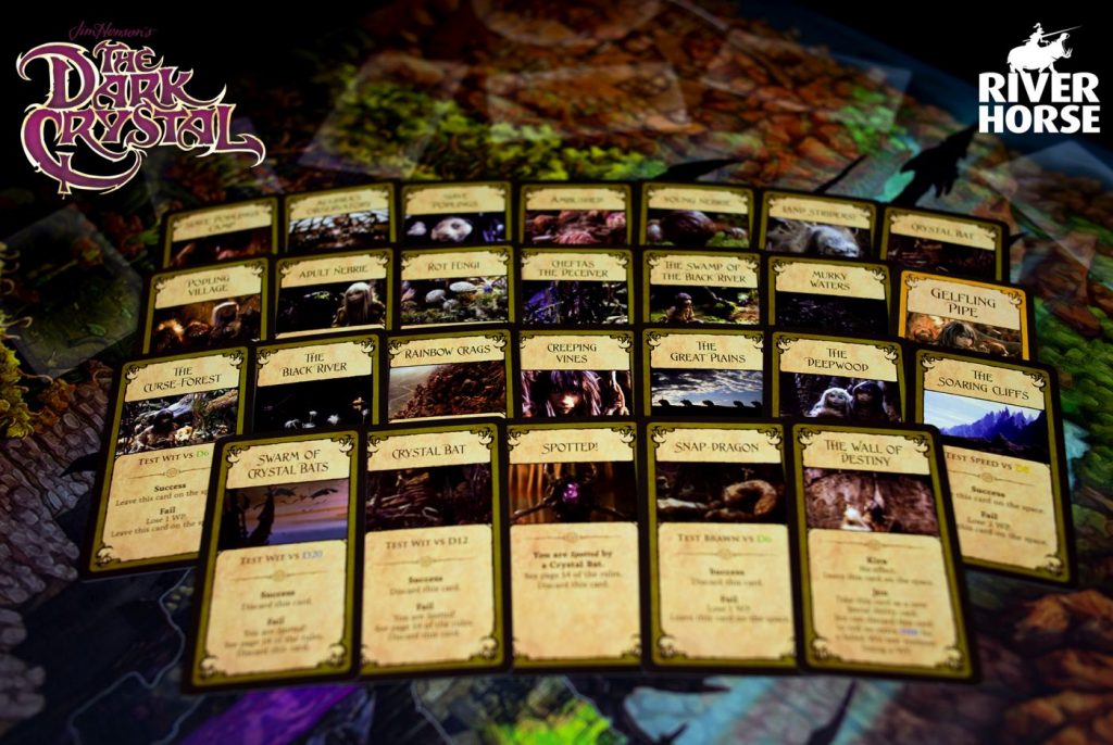 The Dark Crystal board game - spelkaarten
