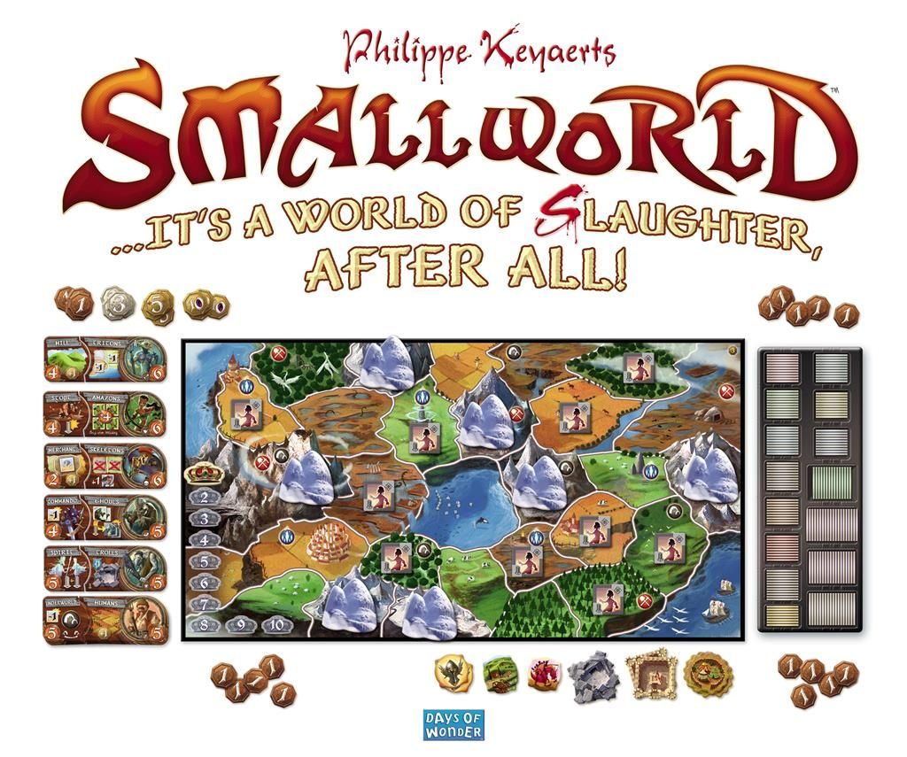 Small World bordspel - promo art