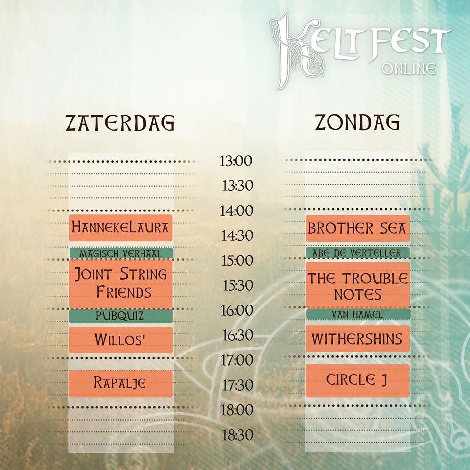 Keltfest 2020 online programma