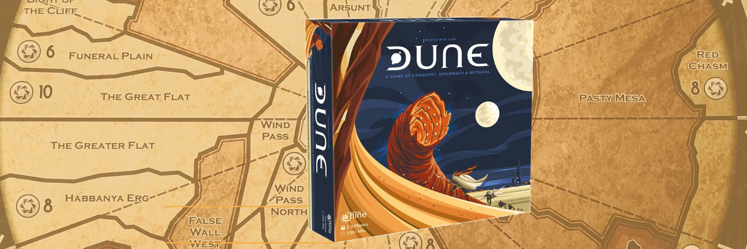 Dune bordspel recensie - Modern Myths Spellenavond