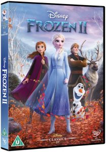 Frozen II dvd recensie - dvd packshot 3D