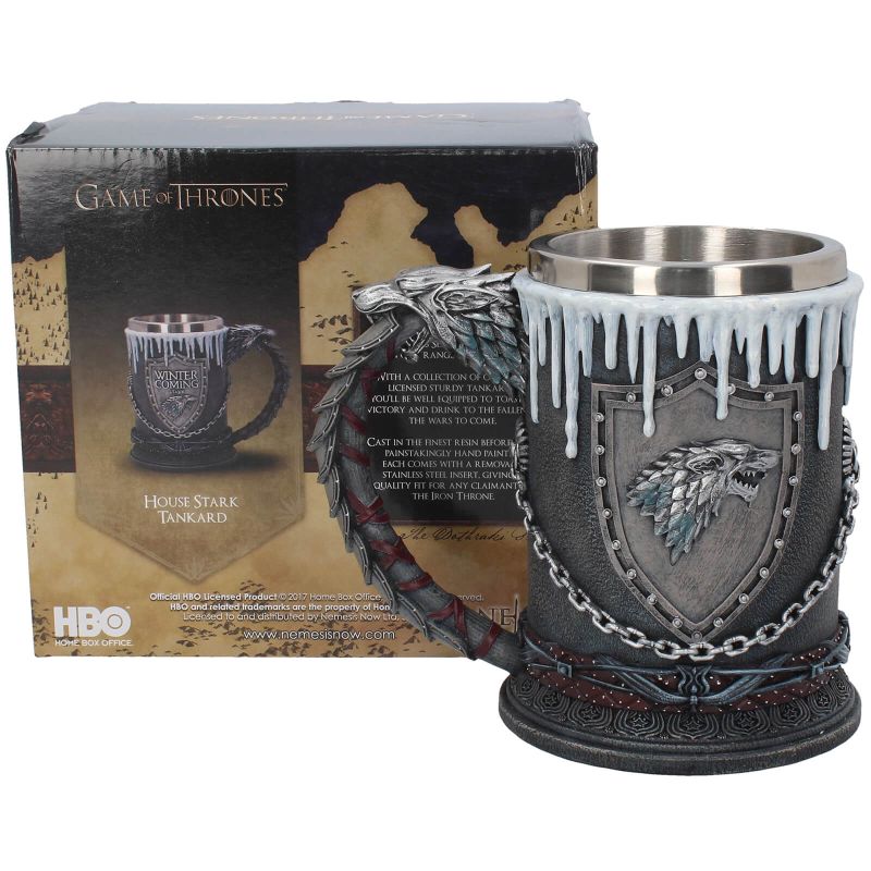 Modern Myths Merchandise – Vaderdag Game of Thrones Stark bierpul