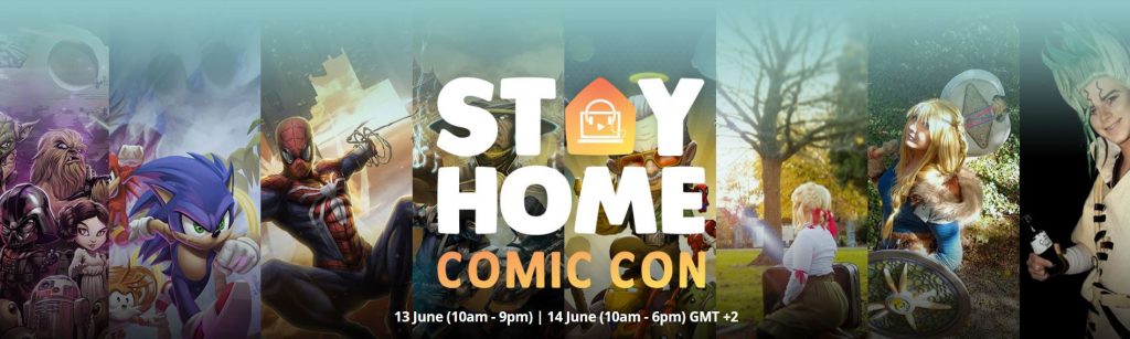 Stay Home Comic Con Summer Edition 2020 - banner