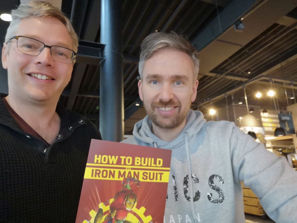 How to Build an Iron Man Suit interview - Jeroen Geelhoed en Barry W. Fitzgerald