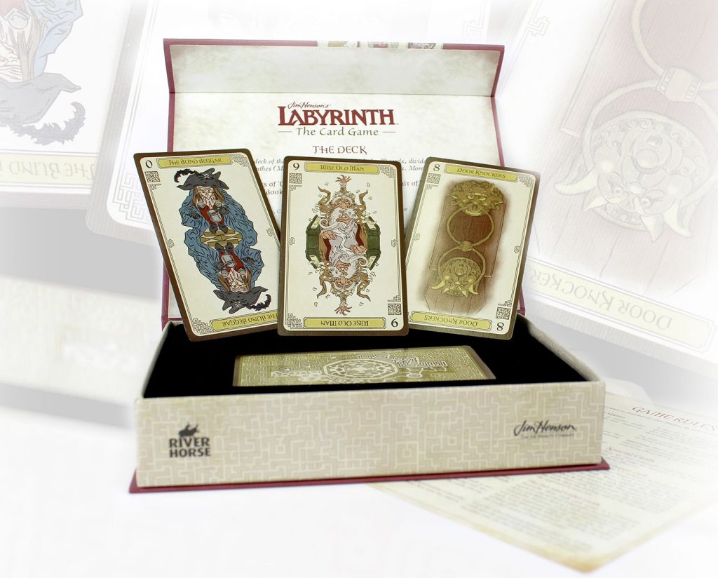 Labyrinth kaartspel - Kaarten uit doos