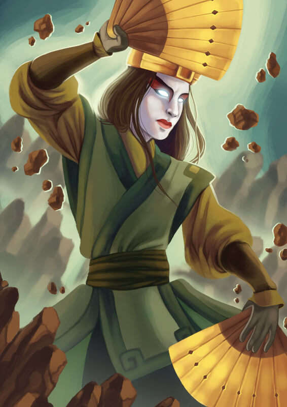 The Rise of Kyoshi en The Shadow of Kyoshi: Kyoshi door Joany Taanman