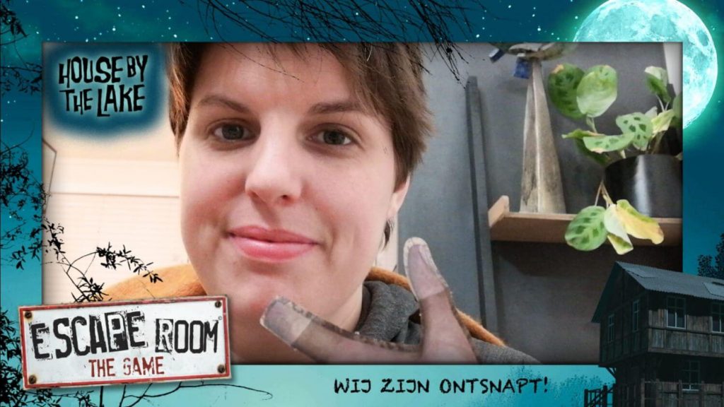 Helmie ontsnapte uit Escape Room The Game: 2 Players Horror