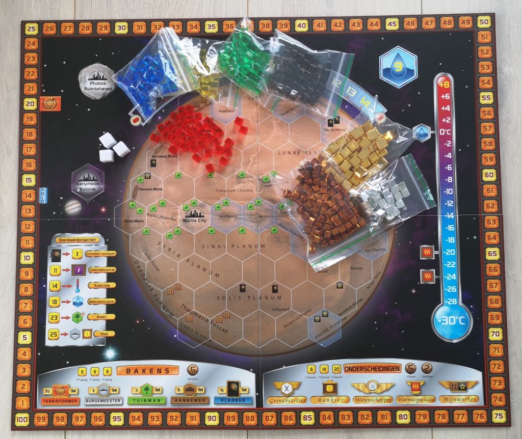 Terraforming Mars - Spelbord