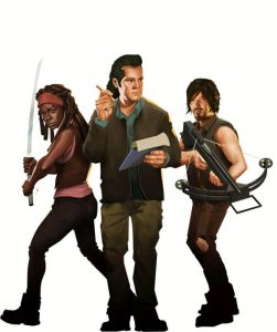 Bridge Constructor The Walking Dead recensie – Michonne, Daryl en Eugene