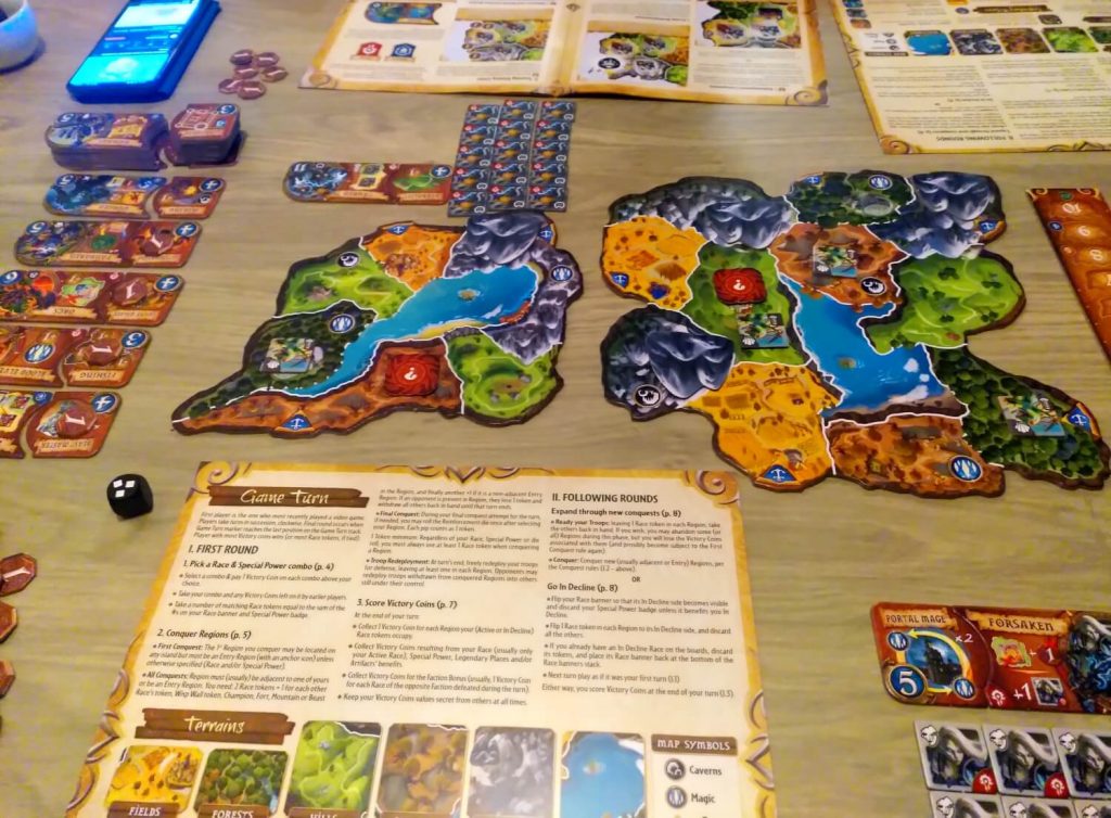 Small World of Warcraft op tafel