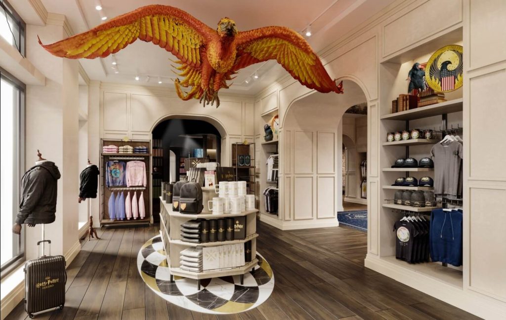 Modern Myths Nieuws 2021: Week 16 - 17: Harry Potter Flagship Store New York