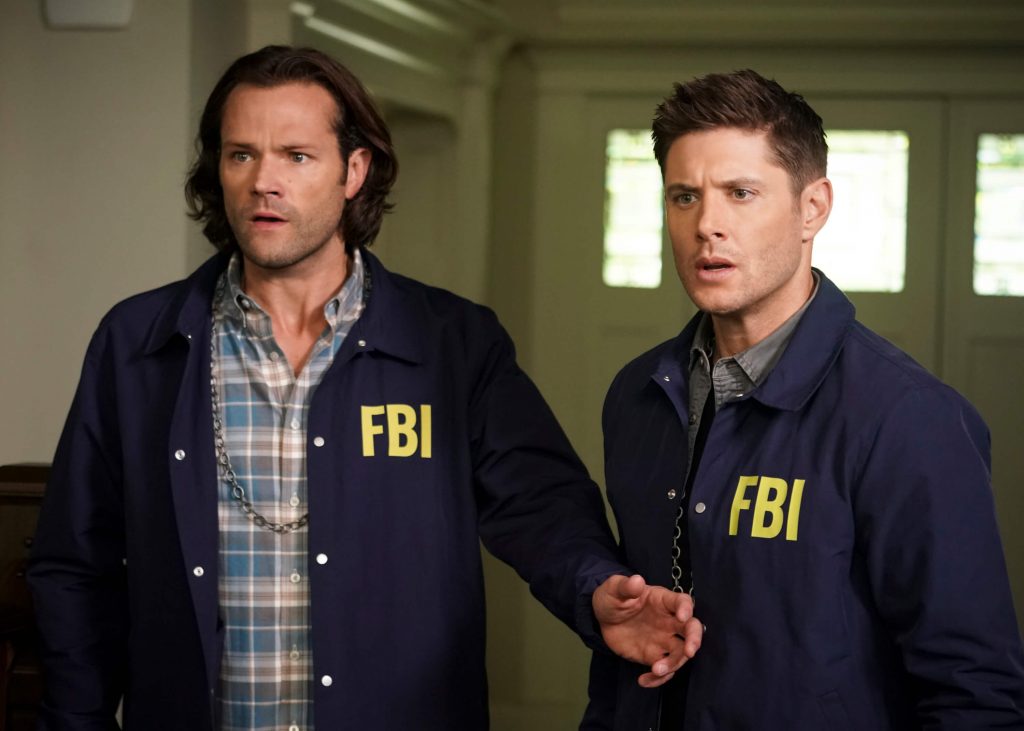 Jared Padalecki en Jensen Ackles als Sam en Dean Winchester - Supernatural seizoen 15