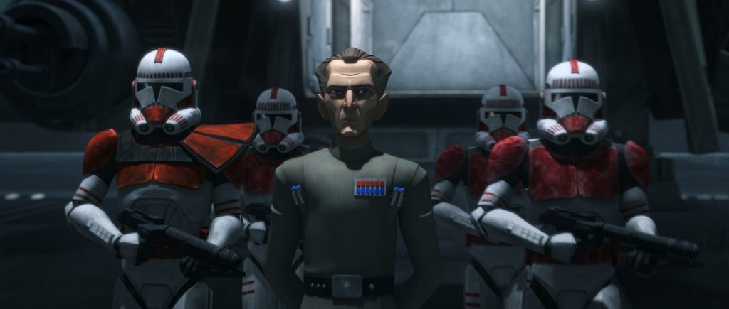 Stephen Stanton als Admiral Tarkin