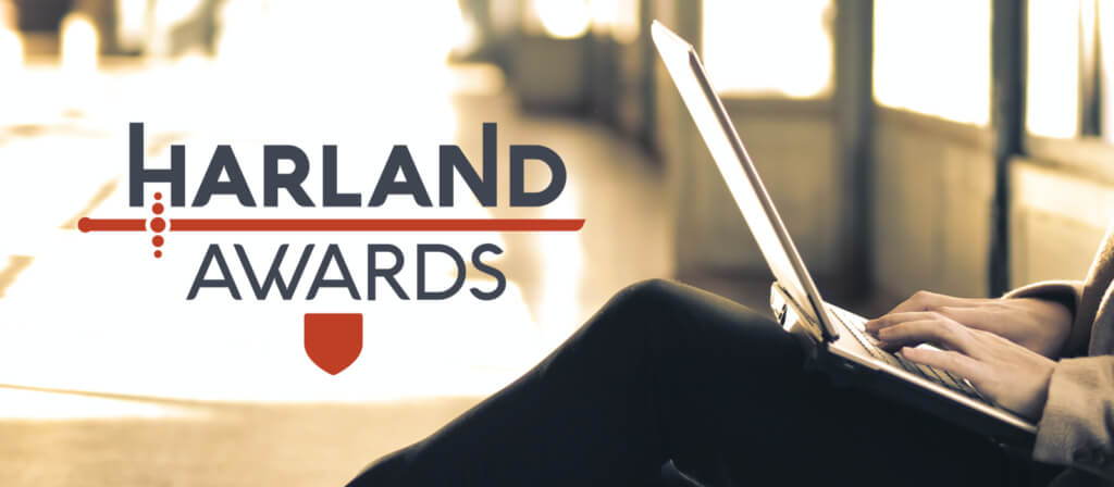 Modern Myths Nieuws 2021: Week 28 - 29 - Harland Awards 2021 logo
