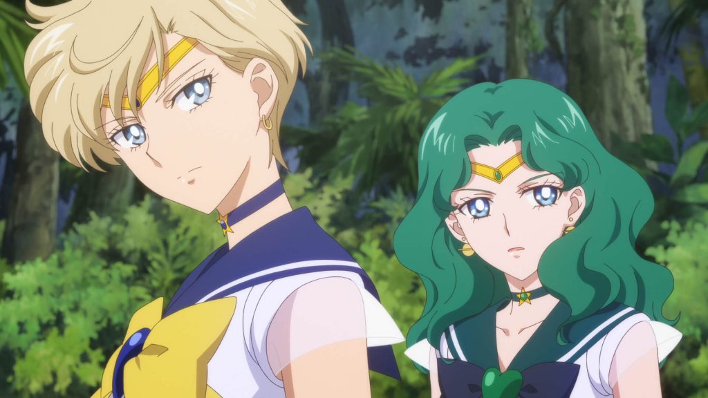 Super Sailor Uranus en Super Sailor Neptune