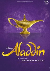 Modern Myths Nieuws 2021: Week 33 - 34 - Disney's Aladdin de musical - poster