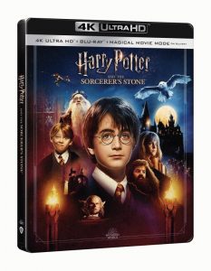 Harry Potter en de Steen der Wijzen 4K UHD packshot