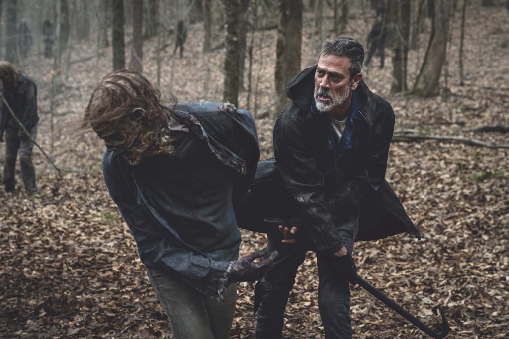 Jeffrey Dean Morgan als Negan in The Walking Dead Seizoen 11