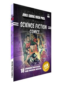 Science Fiction Comics - Peter Pan Comics cover 3D