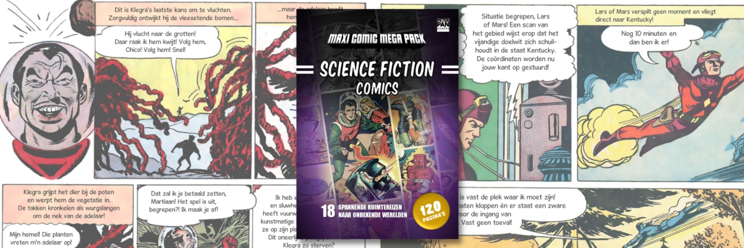 Sciencefiction en het stripverhaal openingsbeeld - Modern Myths