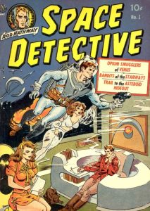 Sciencefiction en het stripverhaal - Space Detective 1 - 1951