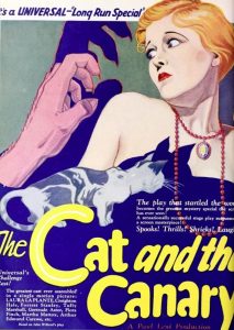 The Cat and the Canary 1927 - Poster