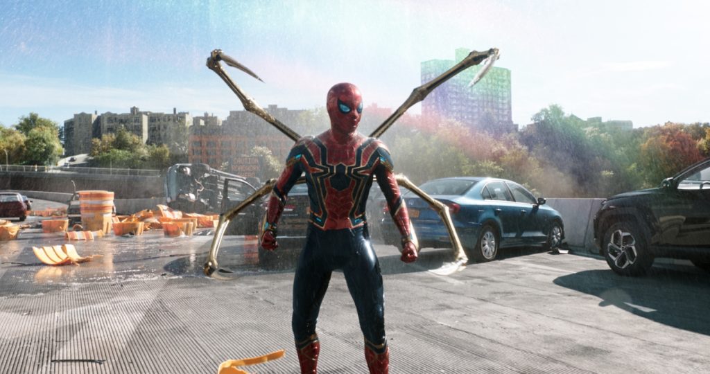 The Iron Spider in No Way Home
