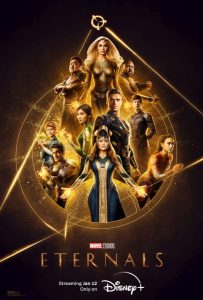 Eternals op Disney Plus poster