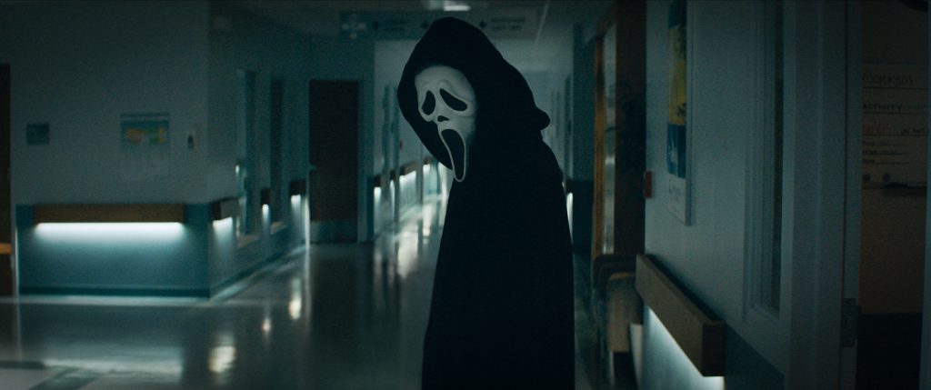 Ghostface in Scream 2022