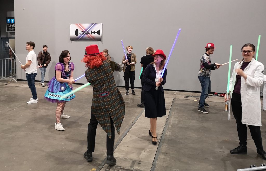 Dutch Comic Con 2022 - Lightsaber vechten