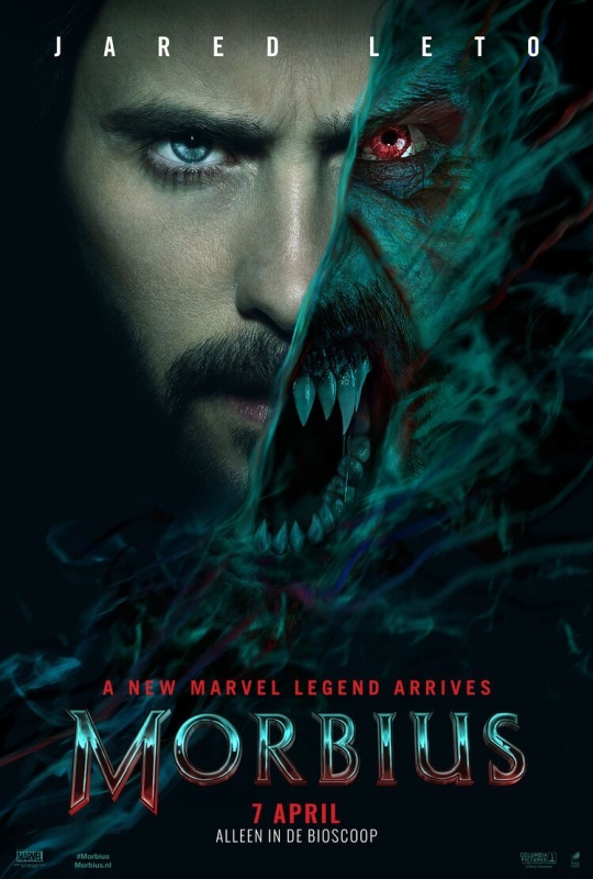 Morbius recensie - poster