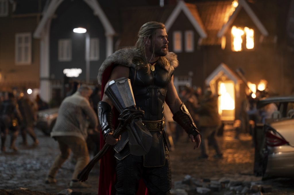 Chris Hemsworth in Thor: Love and Thunder