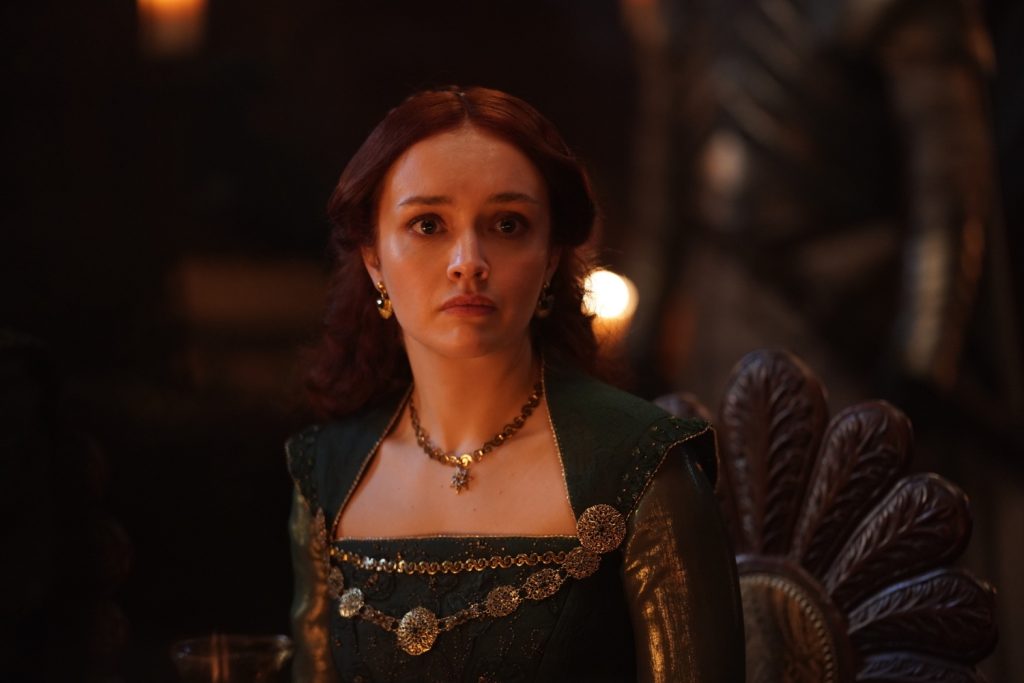 House of the Dragon recensie - Olivia Cooke als Alicent Hightower