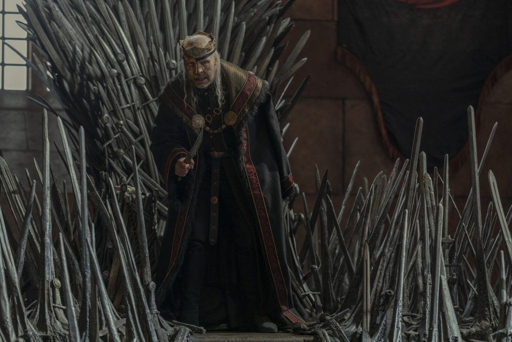 Paddy Considine als King Viserys I Targaryen - de jaren vallen zwaar
