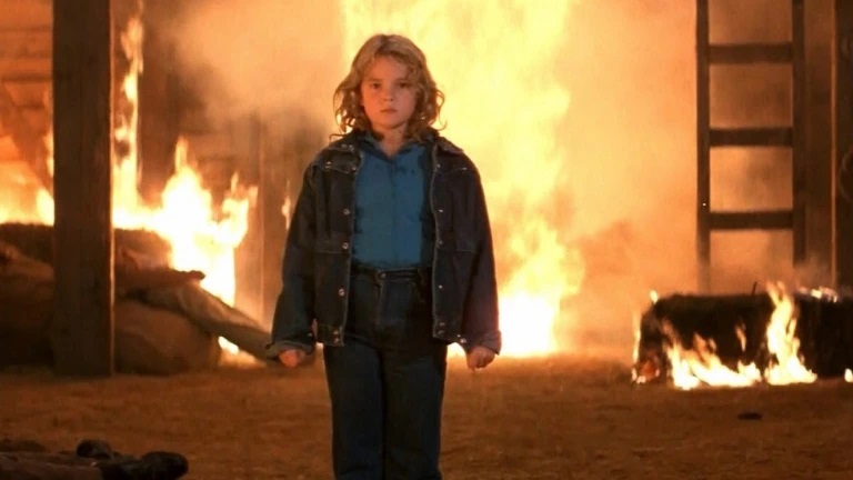 Drew Barrymore in Firestarter 1984