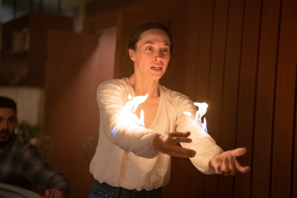 Firestarter blu-ray recensie - Sydney Lemmon als Vicky McGee
