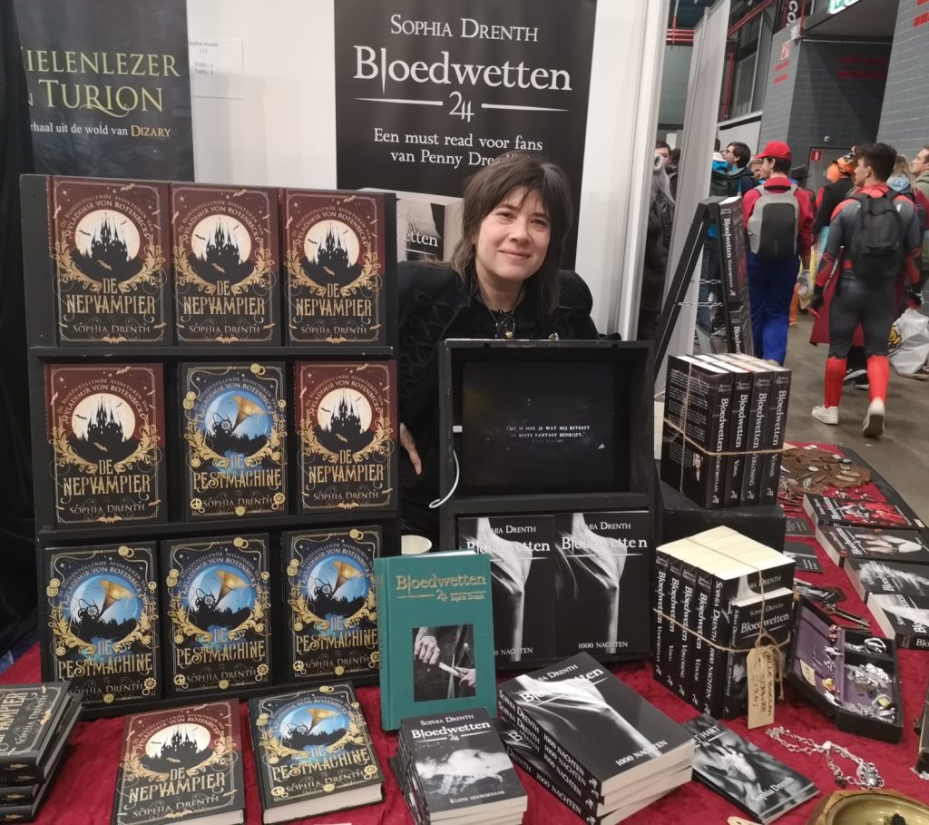 Dutch Comic Con 2022 Winter Edition reportage - Sophia Drenth en Vladimir von Rotenbeck