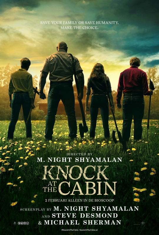 Knock at the Cabin recensie - poster