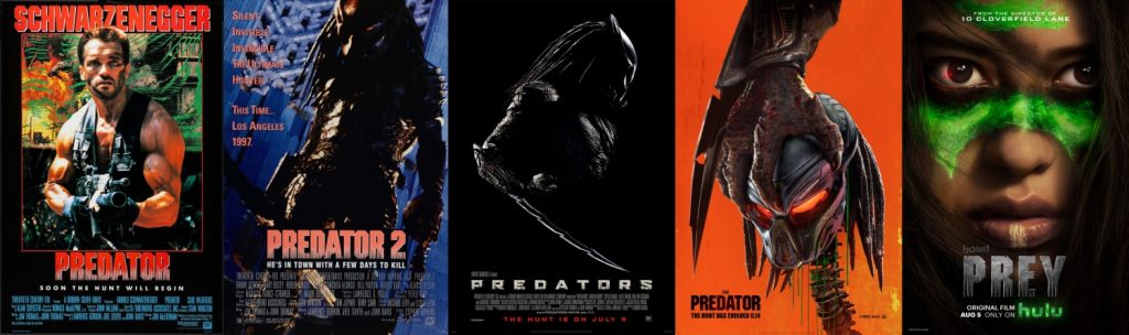 Prey recensie - Predator films - 1987 tot 2022