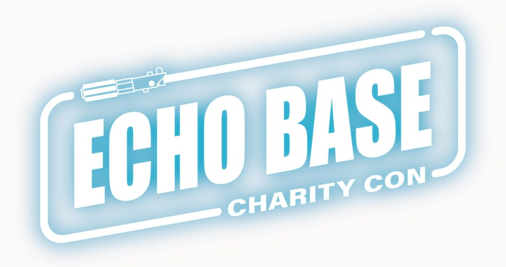 Echo Base Charity Con 2023 glow logo