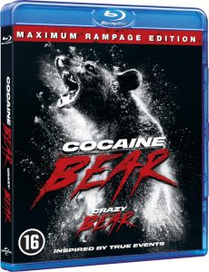 Cocaine Bear packshot - blu-ray