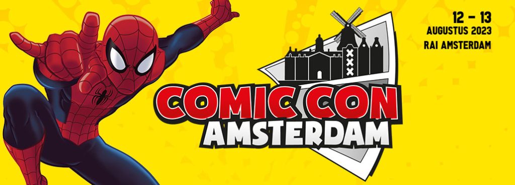 Comic Con Amsterdam 2023 banner
