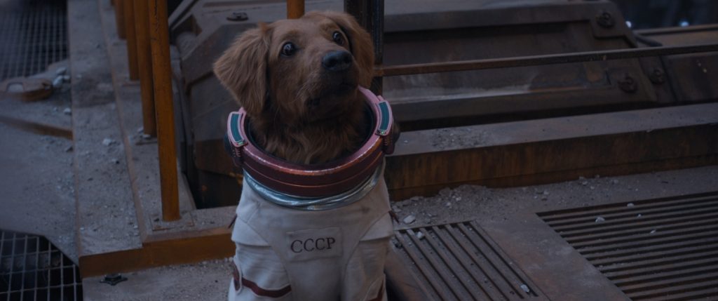 Maria Bakalova als Cosmo the Spacedog - Guardians of the Galaxy Vol 3 recensie