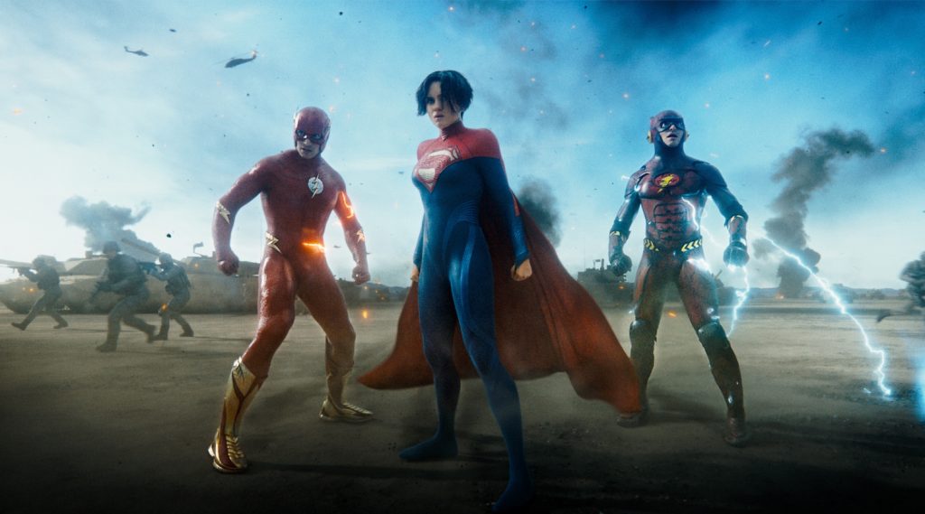 Flash, Supergirl en Flash
