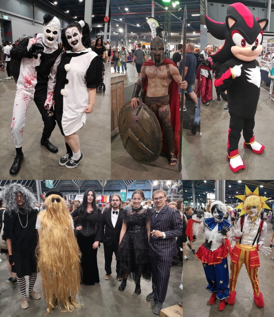 Cosplay mozaiek Dutch Comic Con 2023 Zomereditie