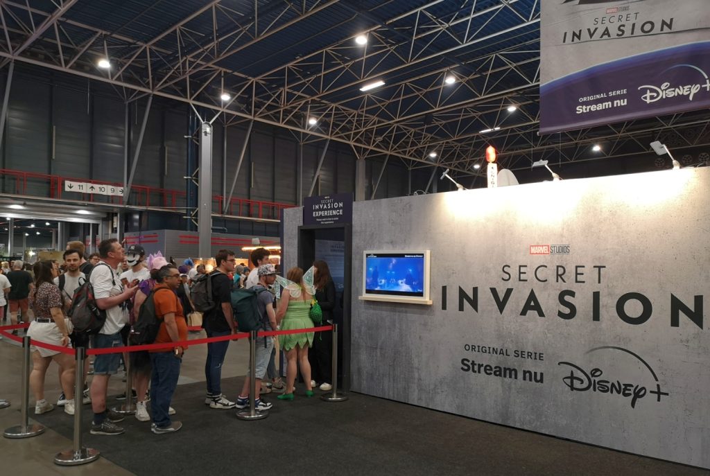 Dutch Comic Con 2023 Summer Edition reportage - Marvel's Secret Invasion stand